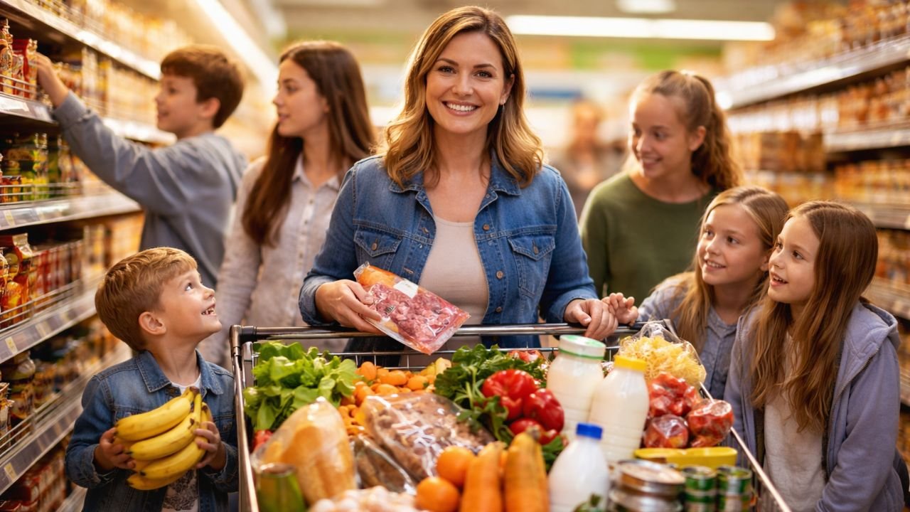 How This Mum Feeds a Family of Eight for Just $250 a Week During a Cost of Living Crisis