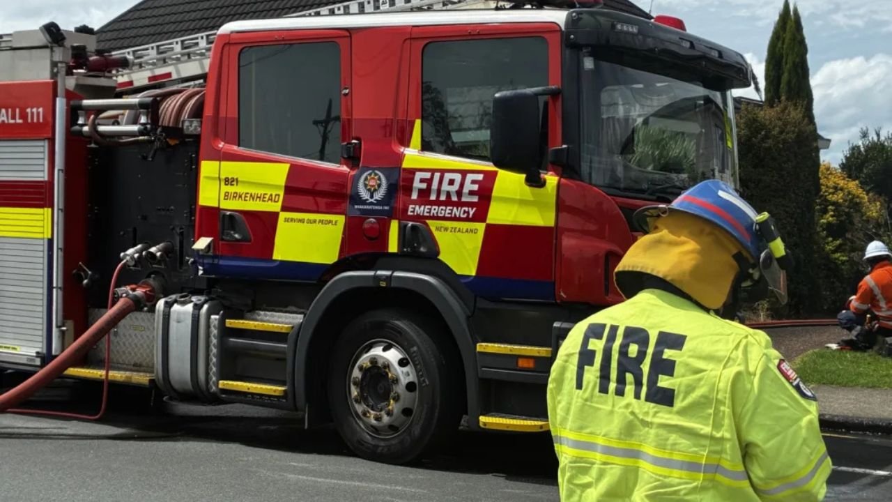 Two People Injured in Burnside House Fire in Christchurch