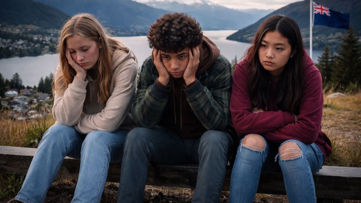 Youth Happiness in New Zealand Declining Rapidly, Report Finds